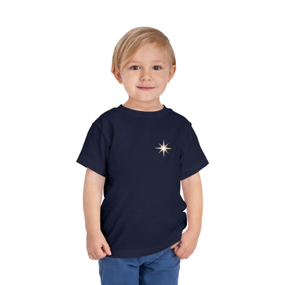 For We Saw His Star Toddler Short Sleeve Tee