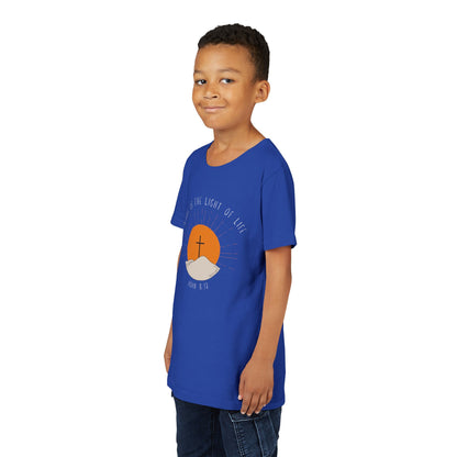 John 8:12 Youth Short Sleeve Tee