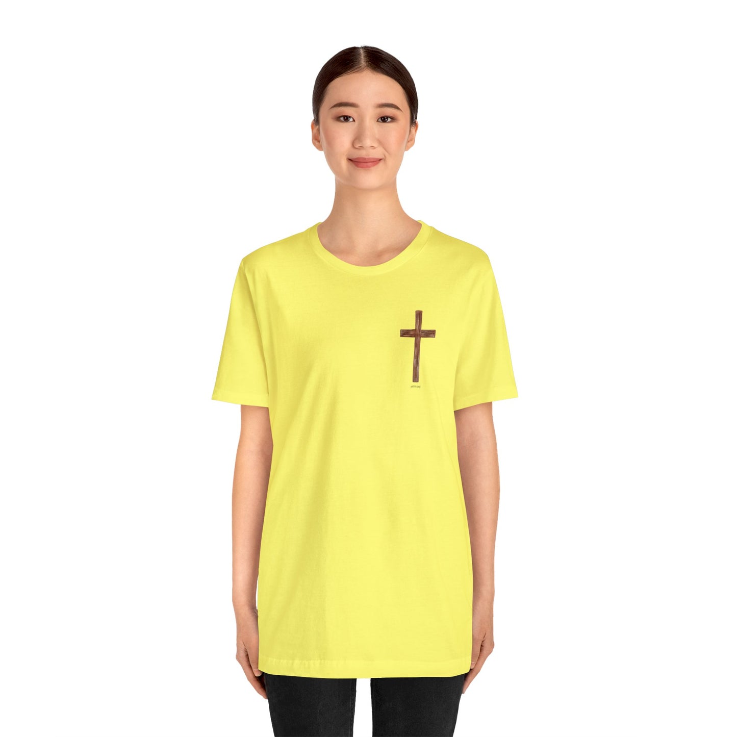Jesus Saved Me Unisex Jersey Short Sleeve Tee