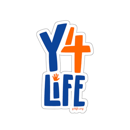 Y4Life Logo Kiss-Cut Sticker