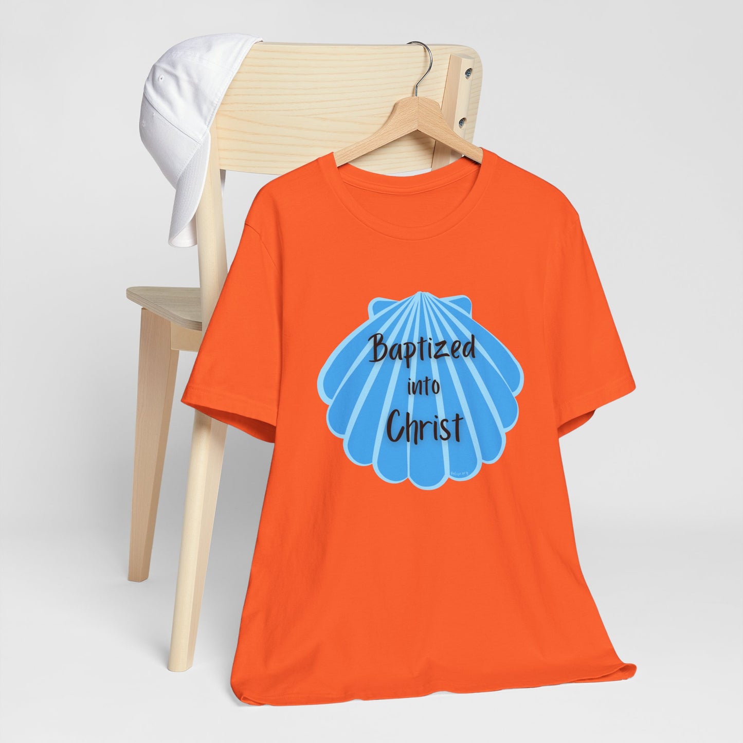 "Baptized into Christ" Unisex Jersey Short Sleeve Tee