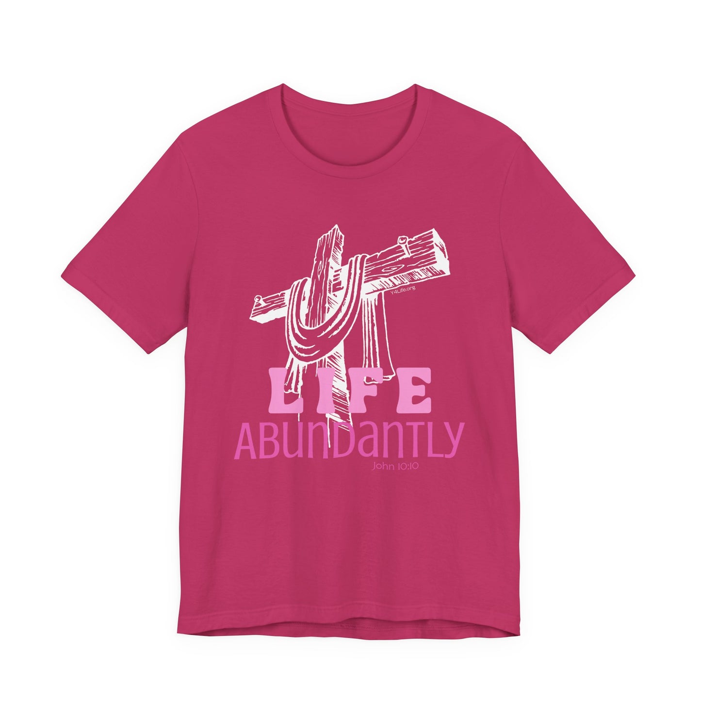 Life Abundantly Monochrome Short Sleeve Tee