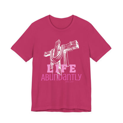 Life Abundantly Monochrome Short Sleeve Tee