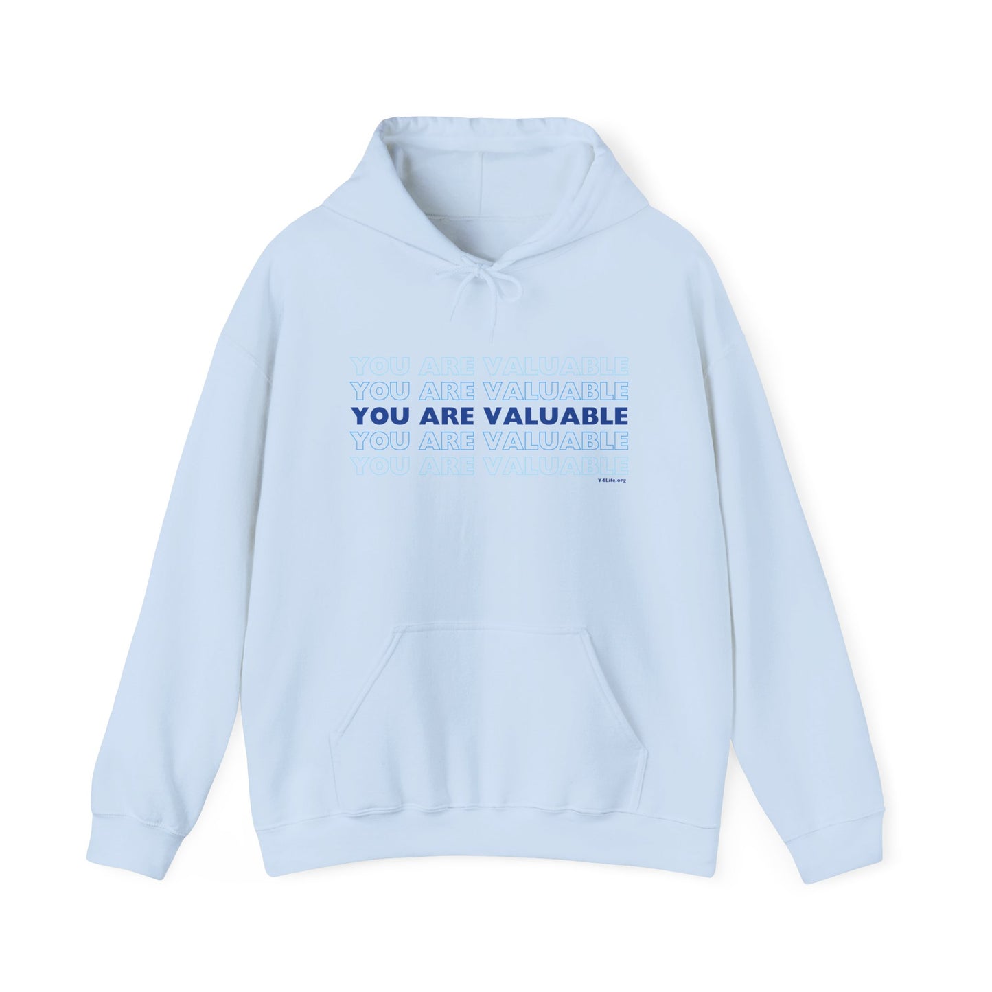 You Are Valuable Hooded Sweatshirt