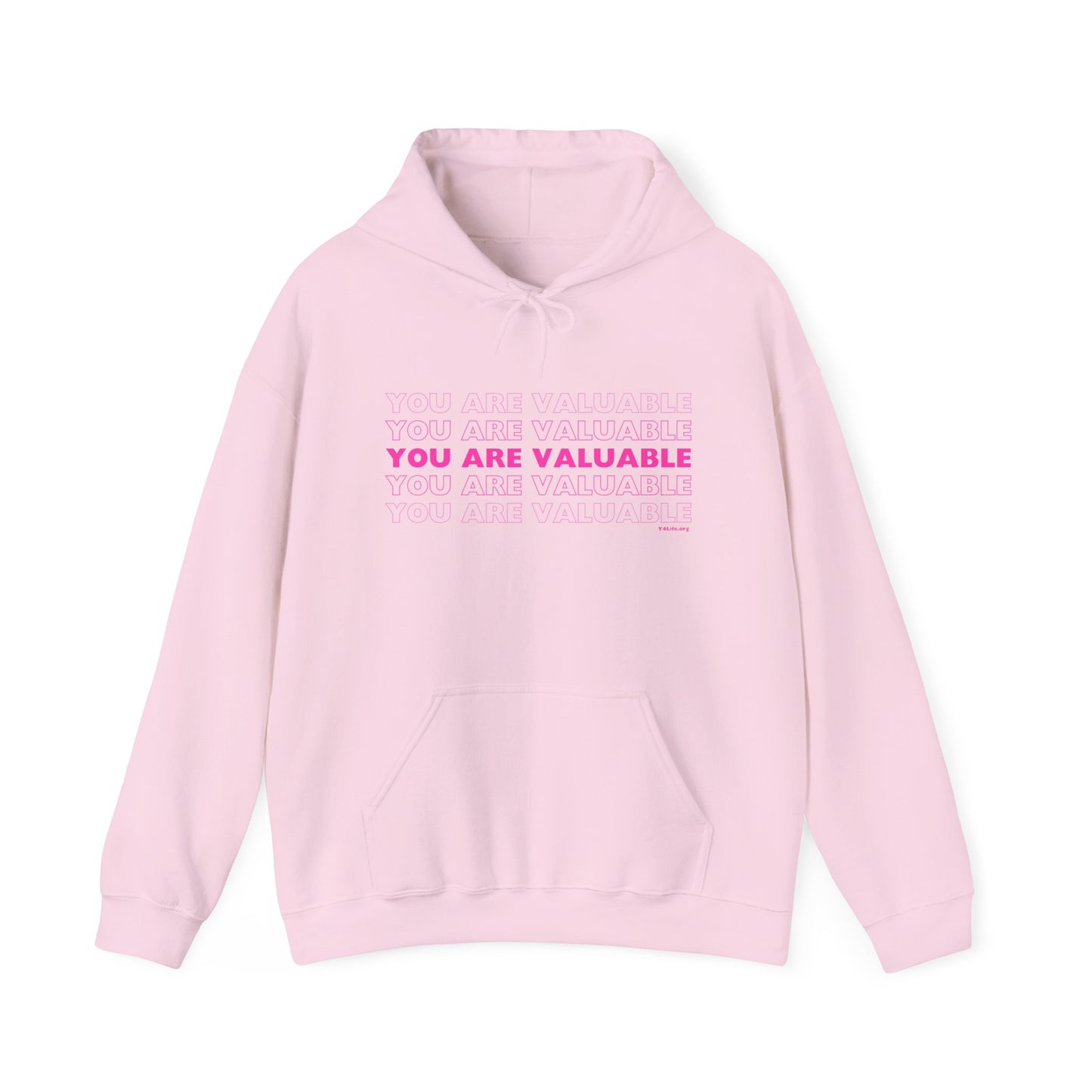 You Are Valuable Hooded Sweatshirt