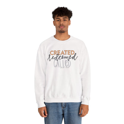 Created Redeemed Called Crewneck Sweatshirt