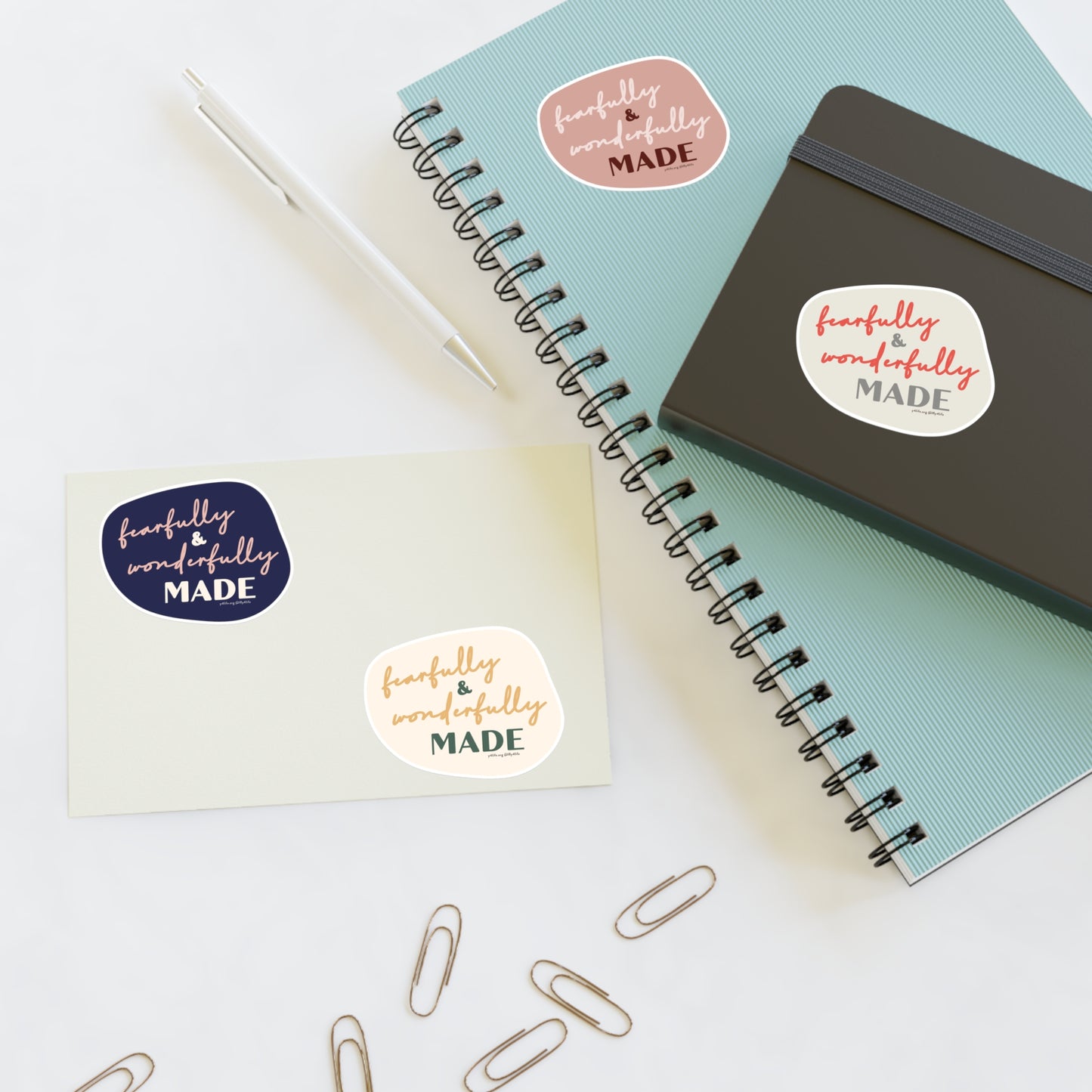 Fearfully & Wonderfully Made Sticker Sheets