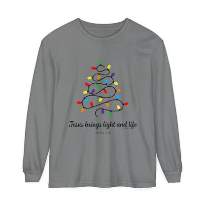 Jesus Brings Light and Life Long Sleeve Tee