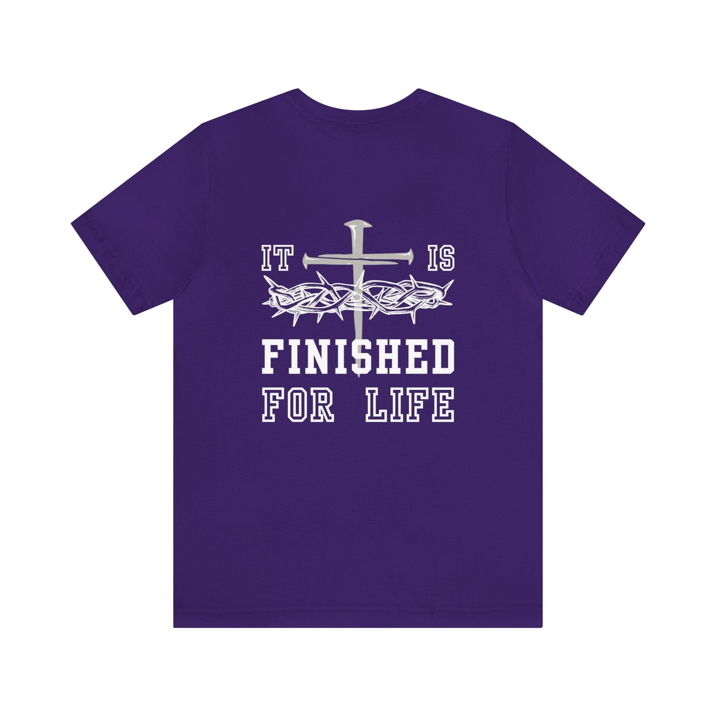 It Is Finished Unisex Jersey Short Sleeve Tee