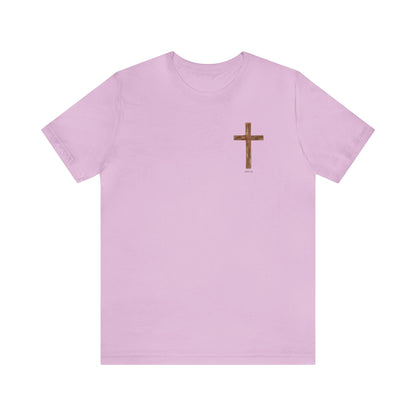 Jesus Saved Me Unisex Jersey Short Sleeve Tee