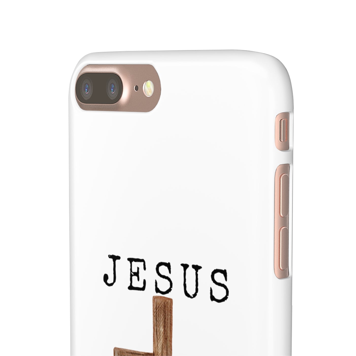 Jesus Saved Me Snap Cases