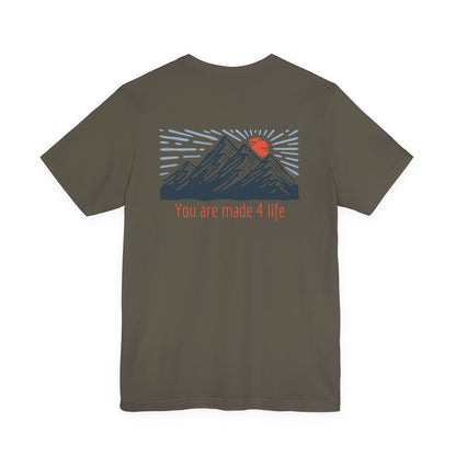 Mountain Made 4 Life Unisex Jersey Short Sleeve Tee