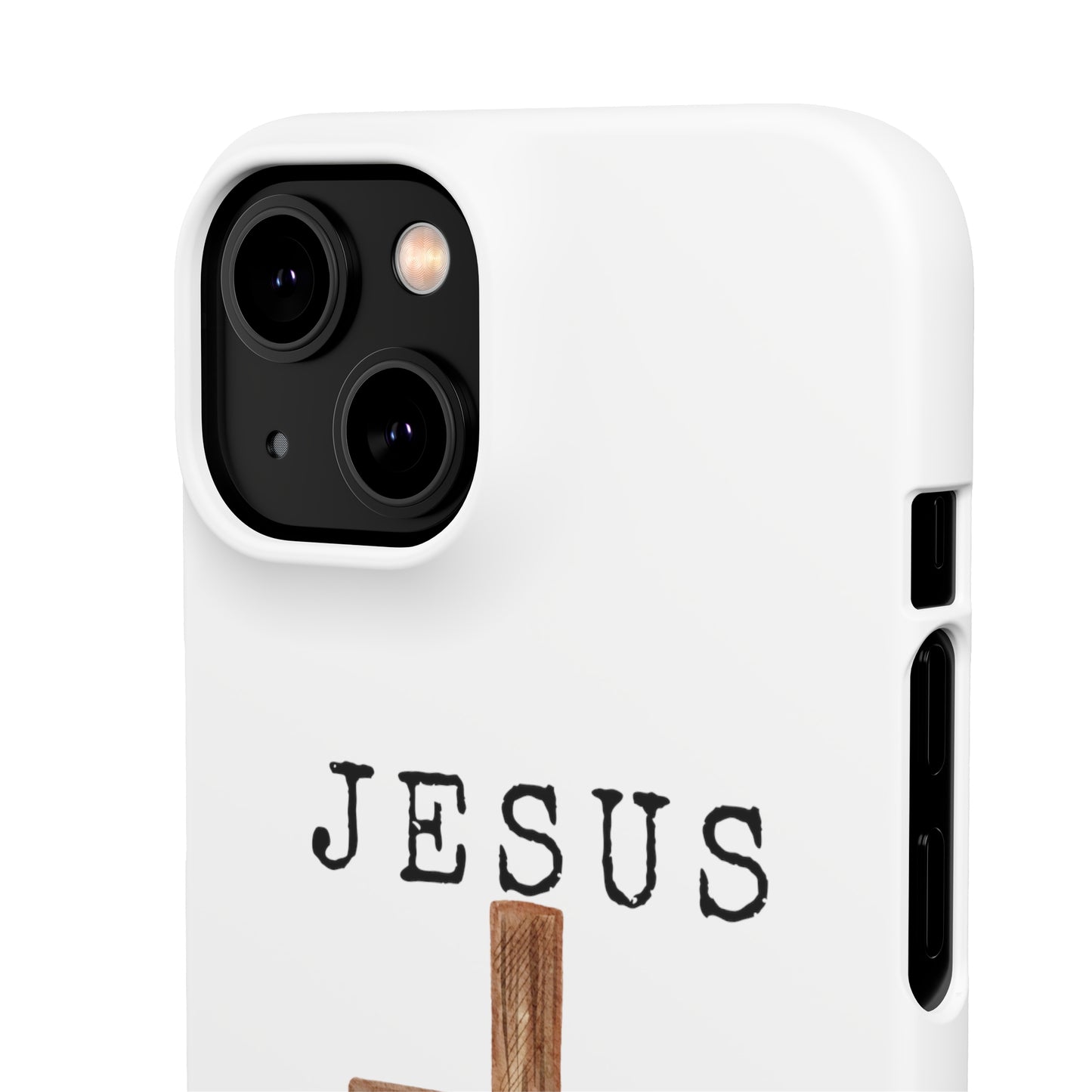 Jesus Saved Me Snap Cases