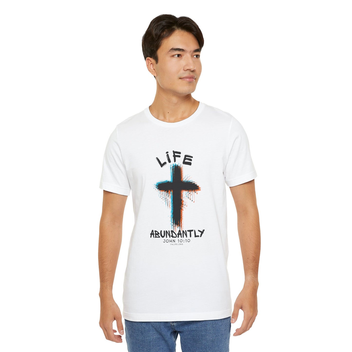 Life Abundantly Multicolor Short Sleeve Tee