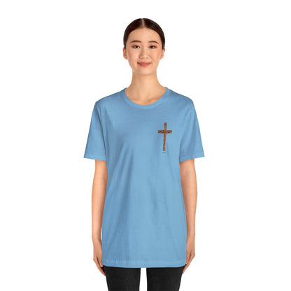 Jesus Saved Me Unisex Jersey Short Sleeve Tee