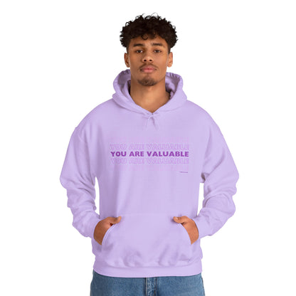 You Are Valuable Hooded Sweatshirt