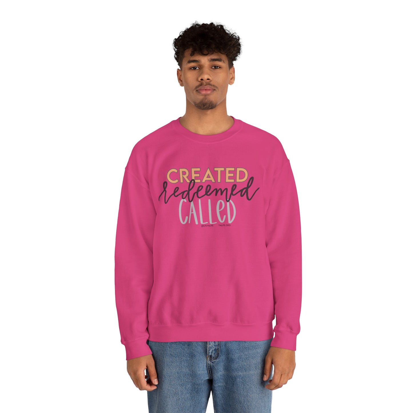 Created Redeemed Called Crewneck Sweatshirt