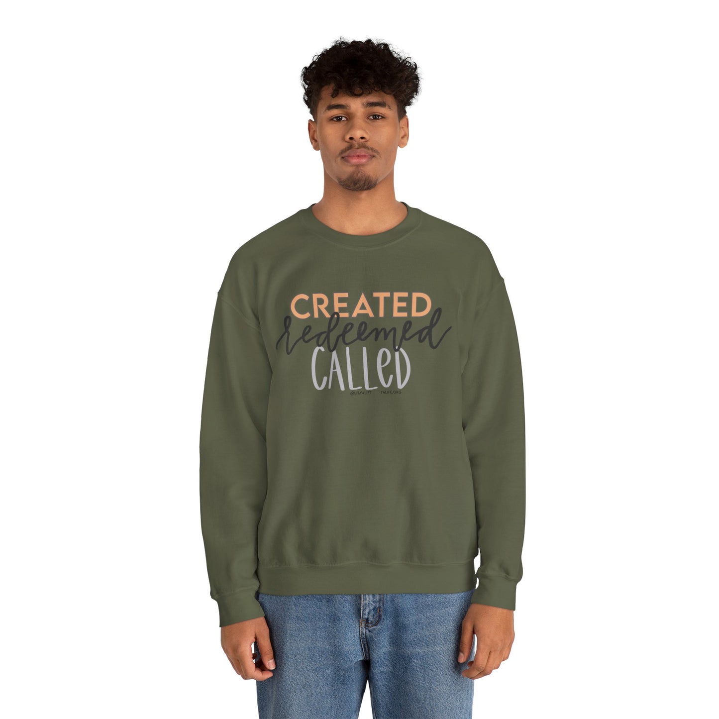 Created Redeemed Called Crewneck Sweatshirt