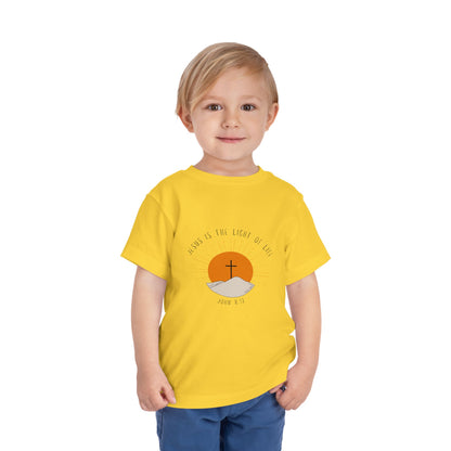 John 8:12 Toddler Short Sleeve Tee