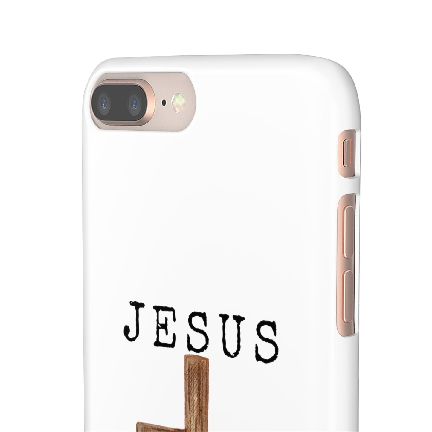 Jesus Saved Me Snap Cases
