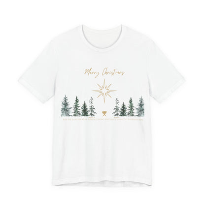 Merry Christmas Short Sleeve Tee