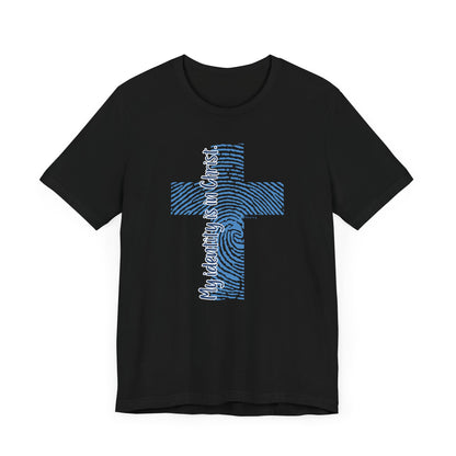 "My Identity is in Christ" Unisex Jersey Short Sleeve Tee