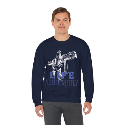 Life Abundantly Monochrome Crewneck Sweatshirt