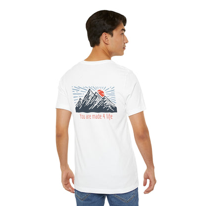 Mountain Made 4 Life Unisex Jersey Short Sleeve Tee