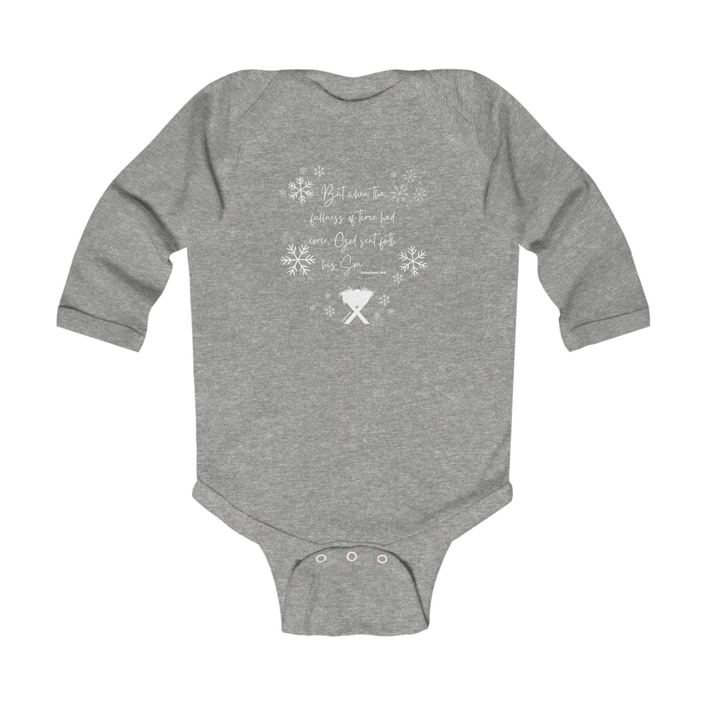 In the Fullness of Time Infant Long Sleeve Bodysuit