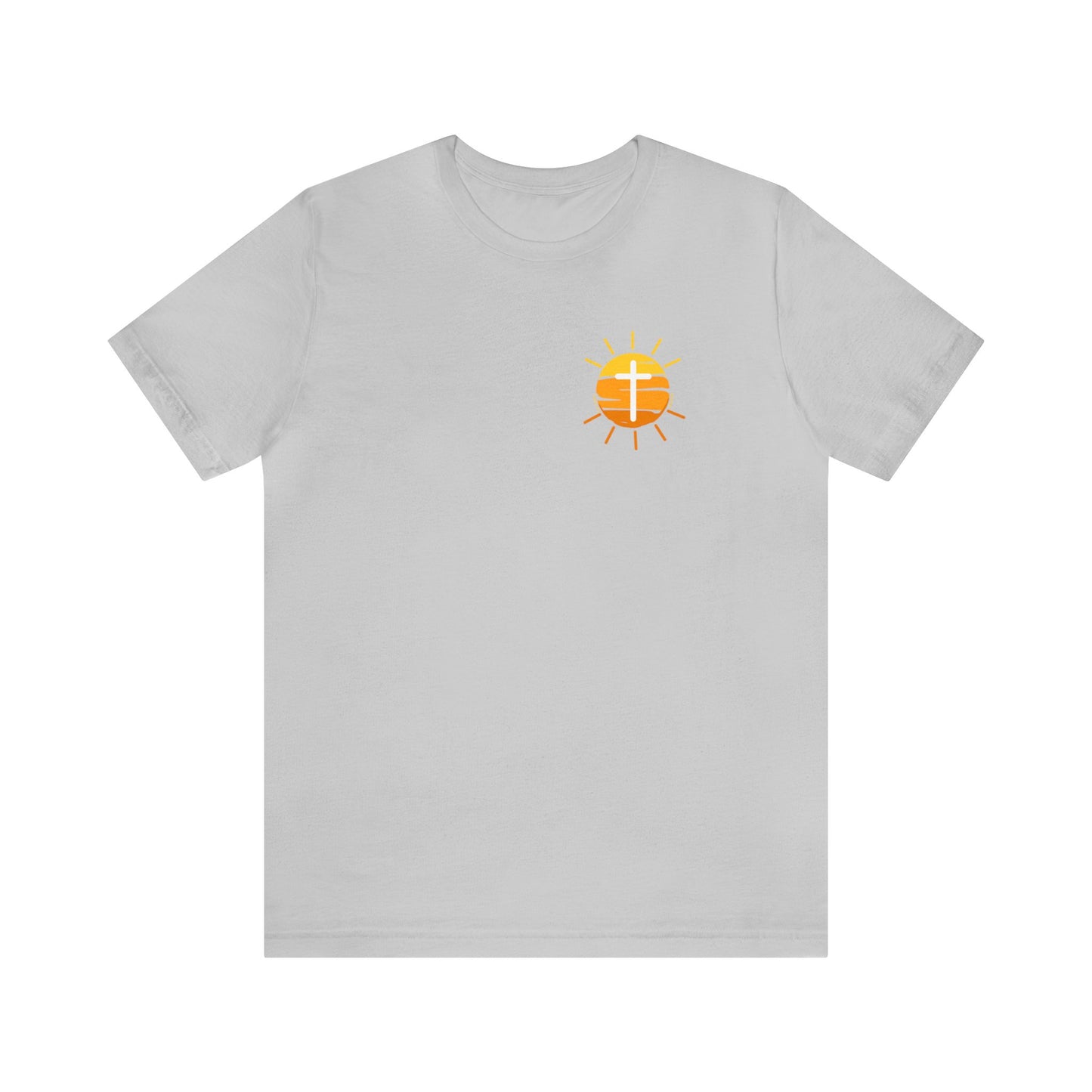 John 8:12 Unisex Jersey Short Sleeve Tee