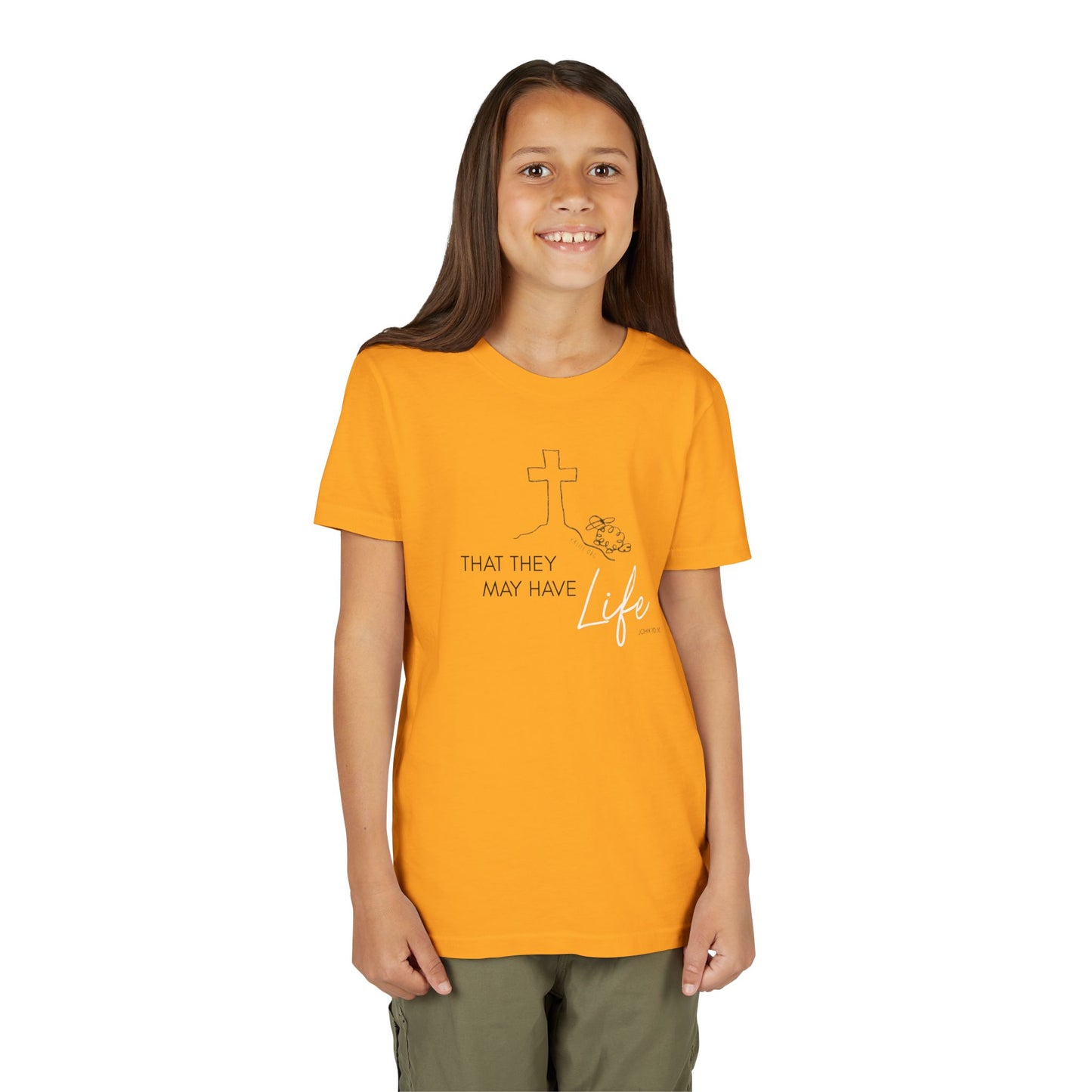 That They May Have Life Youth Short Sleeve Tee