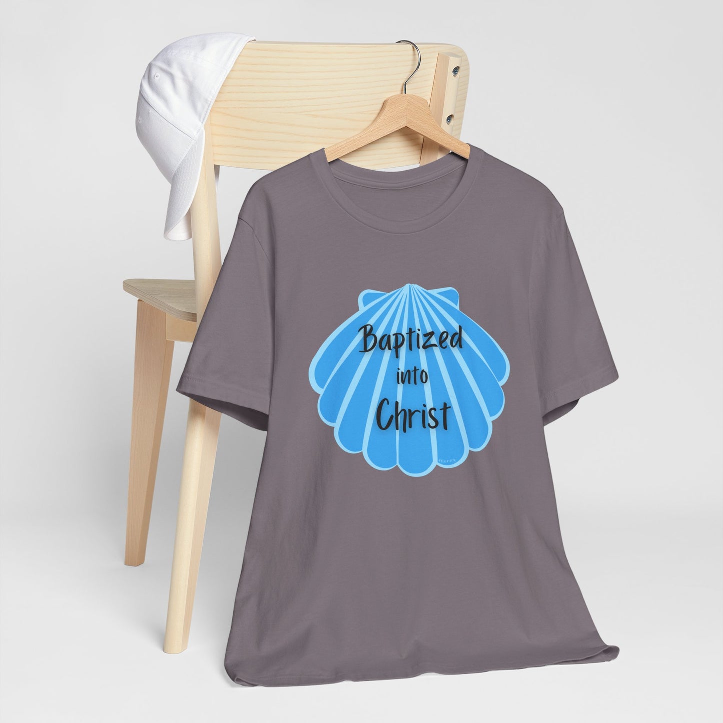 "Baptized into Christ" Unisex Jersey Short Sleeve Tee