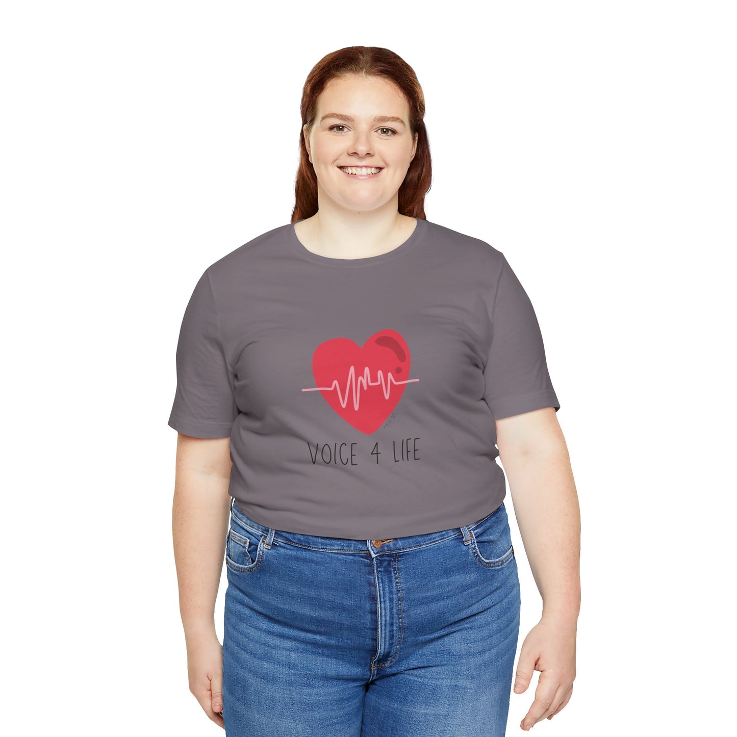 Voice 4 Life (Heartbeat) Short Sleeve T-Shirt