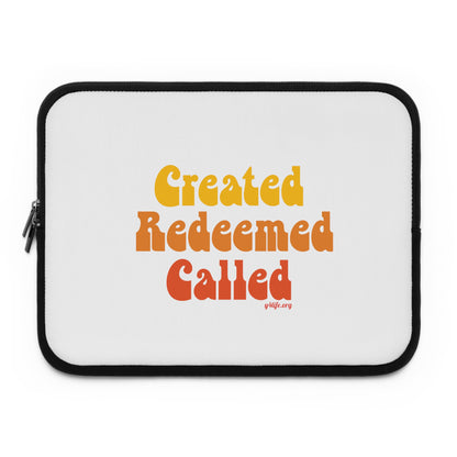 Created, Redeemed, Called Laptop Sleeve