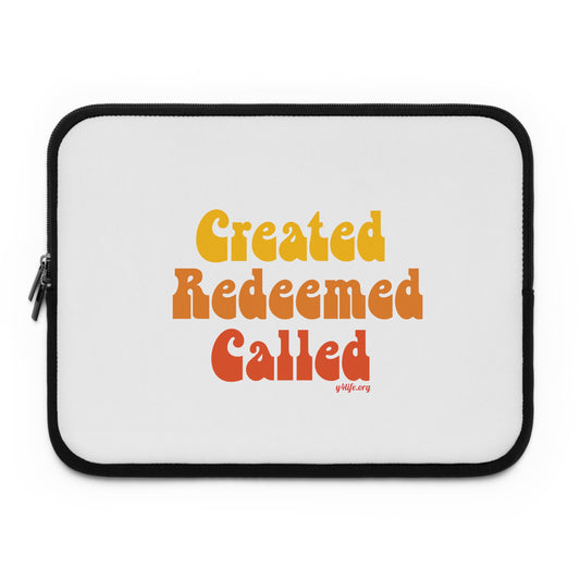 Created, Redeemed, Called Laptop Sleeve