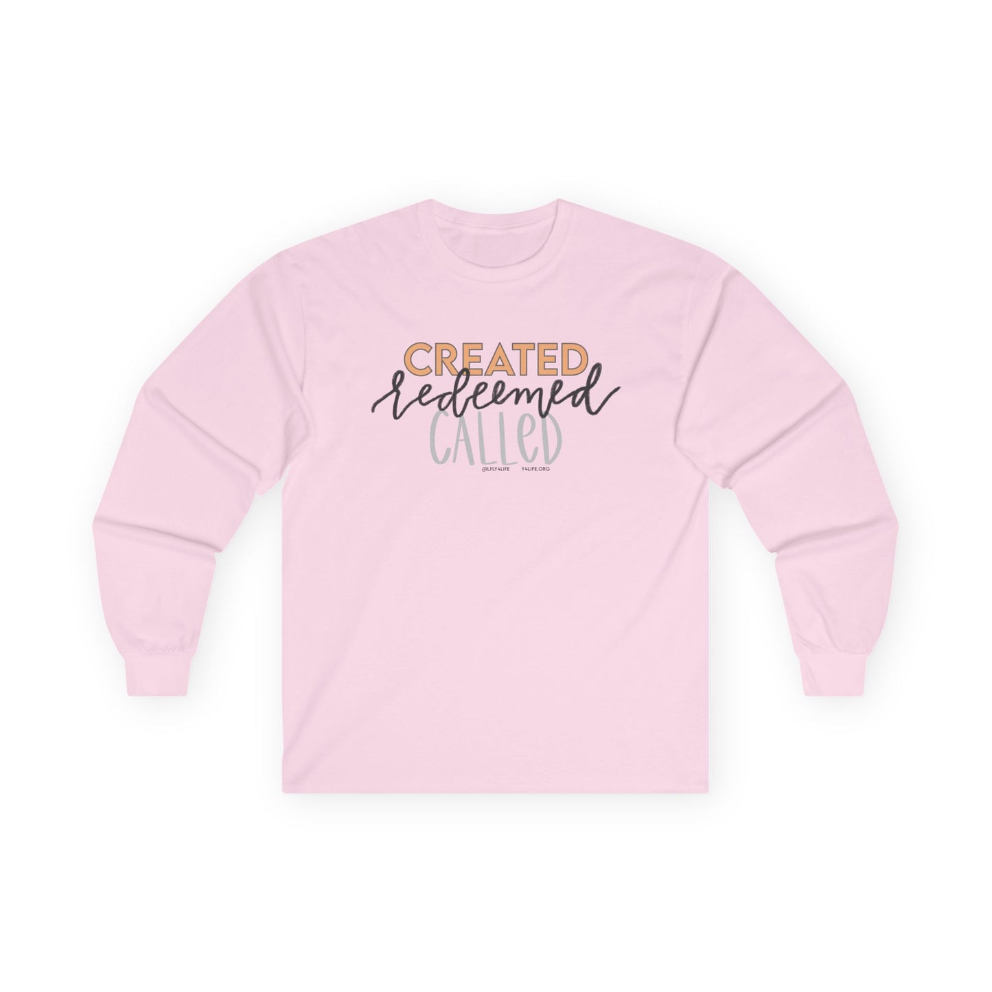 Created Redeemed Called Long Sleeve Tee