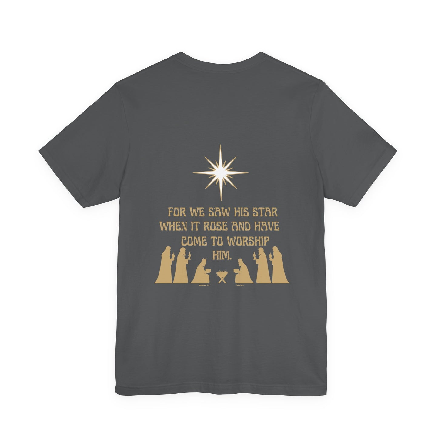 For We Saw His Star Short Sleeve Tee