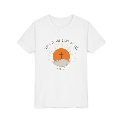John 8:12 Youth Short Sleeve Tee
