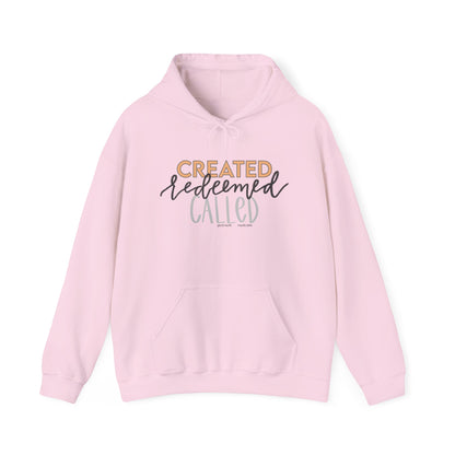 Created Redeemed Called Hooded Sweatshirt
