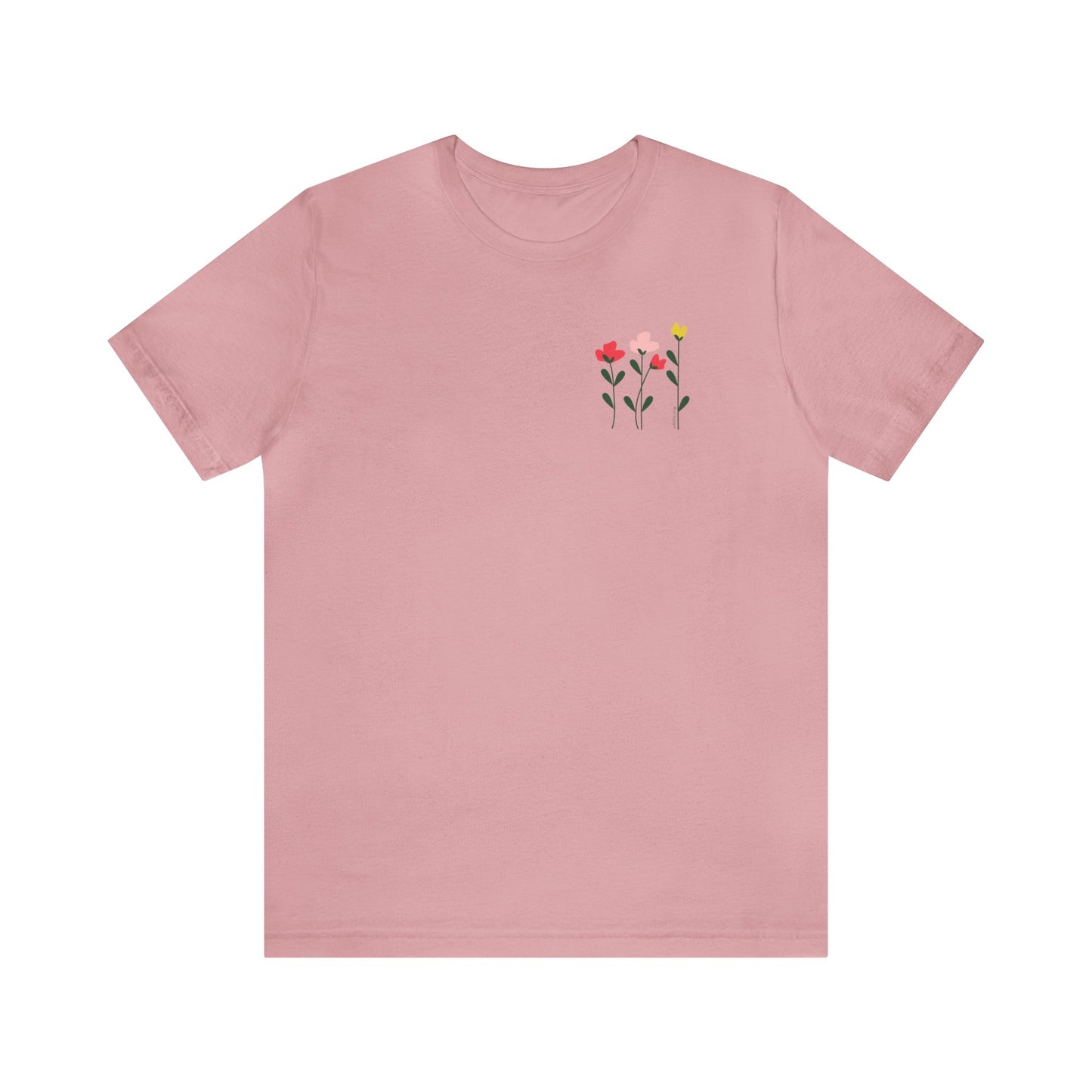 Floral Made 4 Life Unisex Jersey Short Sleeve Tee