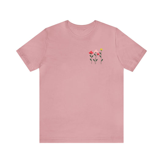 Floral Made 4 Life Unisex Jersey Short Sleeve Tee