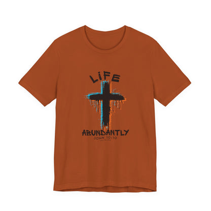 Life Abundantly Multicolor Short Sleeve Tee