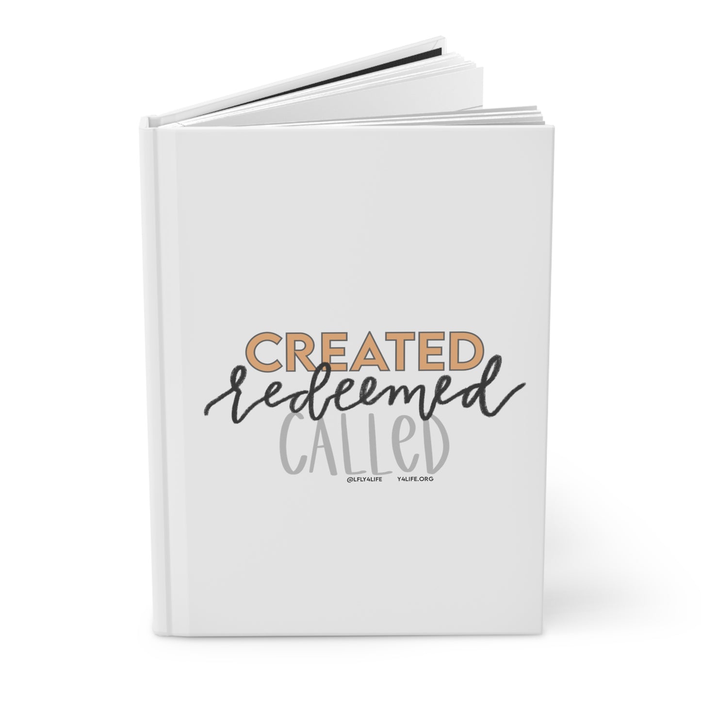 Created, Redeemed, Called Matte Hardcover Journal