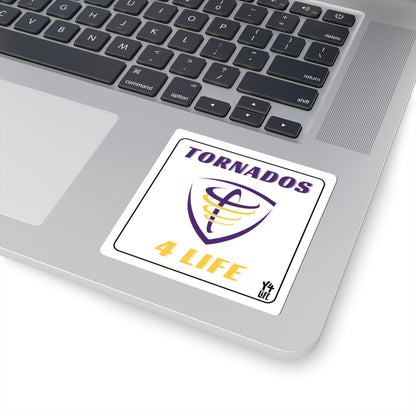 Tornados 4 Life Square Team Sticker