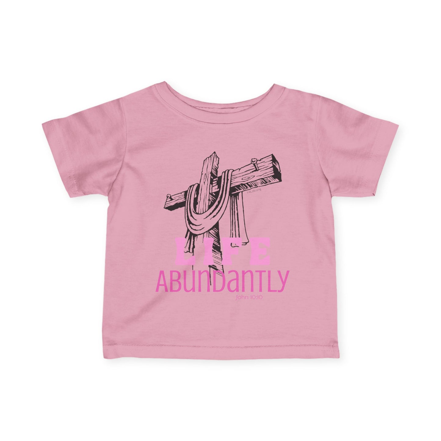 Life Abundantly Monochrome Infant Fine Jersey Tee