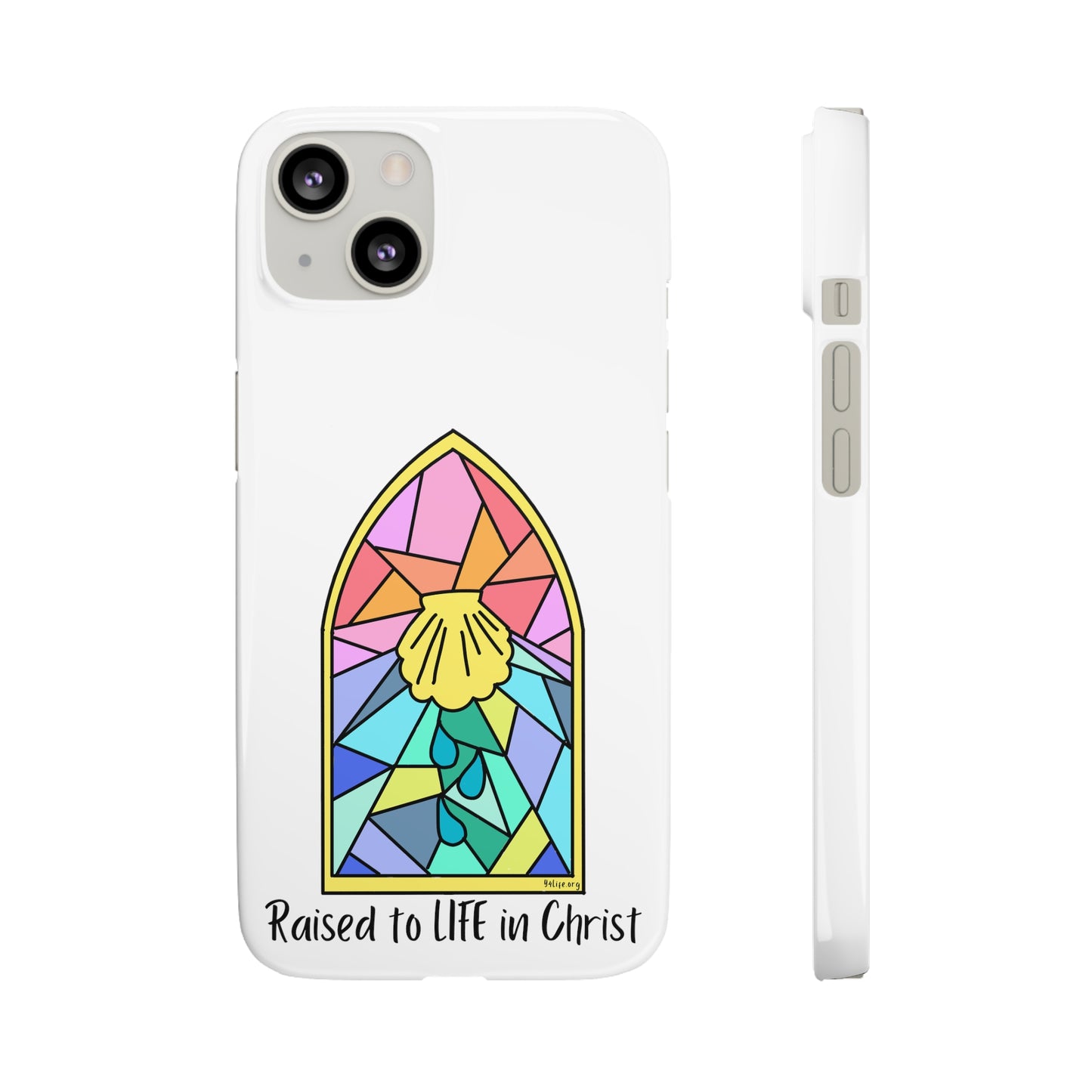 "Raised to Life in Christ" Snap Cases