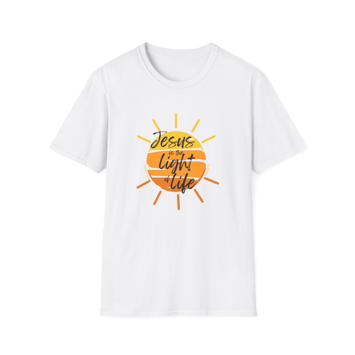 John 8:12 Unisex Softstyle T-Shirt
