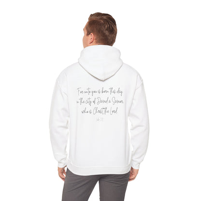 Luke 2:11 Nativity Hooded Sweatshirt