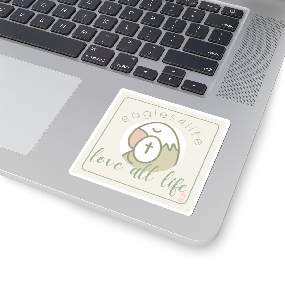Eagles 4 Life Square Team Sticker