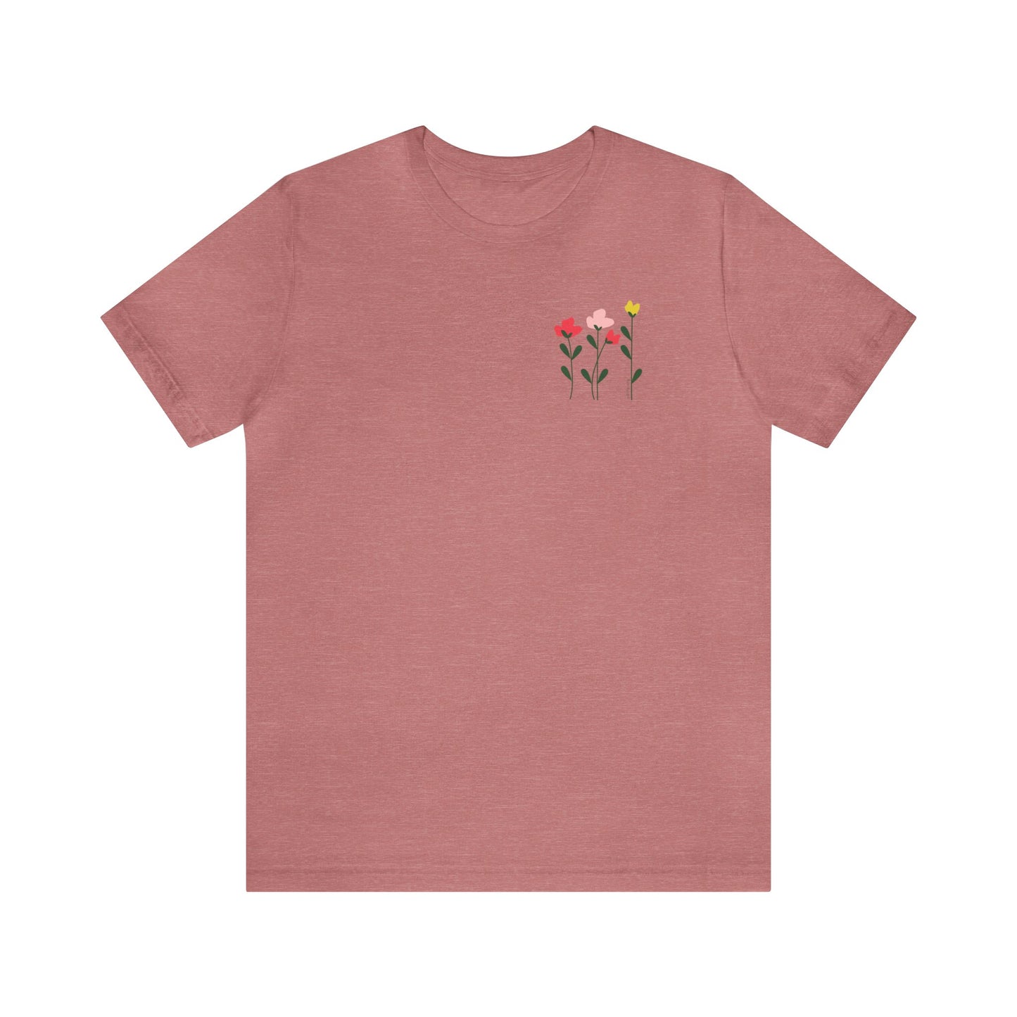 Floral Made 4 Life Unisex Jersey Short Sleeve Tee